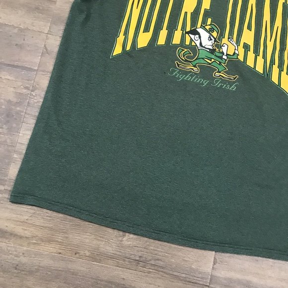 VINTAGE Kingstree Classic Shirt Men Size XL Notre Dame Fighting Irish USA Made‎ - Picture 6 of 12